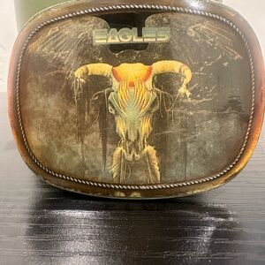 The Eagles rock band One of these nights RARE belt buckle Pacifica Vintage 1976